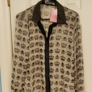 Crown and skull shirt